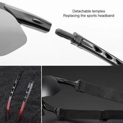 ROCKBROS Polarized Cycling Glasses Sunglasses Men Women Mtb Bike Road Eyewear Bicycle Riding Outdoor Sport Hiking Goggles 5 Lens