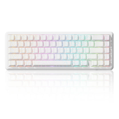 Teclado Gaming com Fios ATTACK SHARK X65 HE com Switches Magnéticos, Rapid Trigger, 65% e Taxa de Polling de 8000 Hz