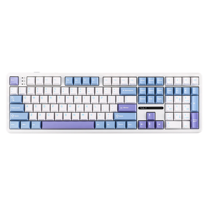 EPOMAKER x AULA F108 Full Size 100% ANSI Layout Hot-Swap Wired/2.4GHz/Bluetooth 5.0 Wireless Mechanical Keyboard RGB Backlight