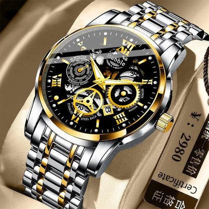 Montre pour homme UTHAI L93 : un modèle tendance, haut de gamme et polyvalent, au style « luxe accessible ». Cette montre à quartz est dotée d'un cadran ajouré avec chiffres romains et bénéficie d'une étanchéité.