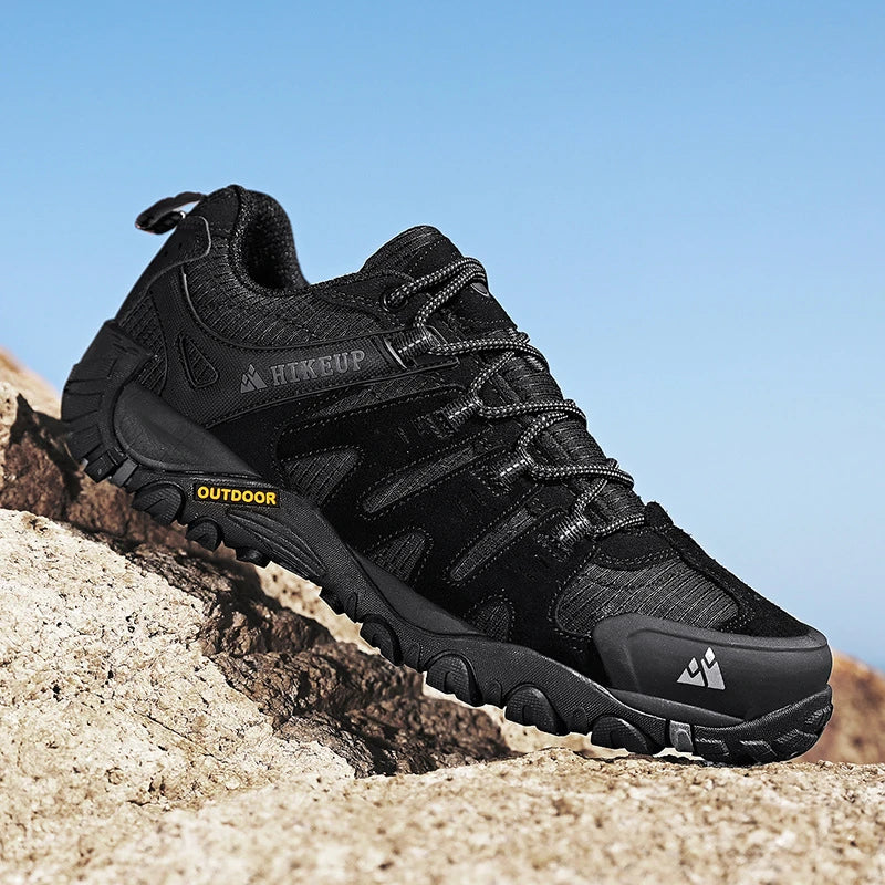 Running Shoes Summer Sports Shoes Men's Shoes Spring And Autumn Breathable Casual Walking Shoes Lace-Up Lightweight Solid Color