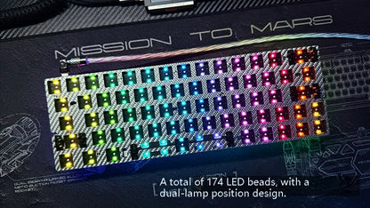 Everglide AE64 Pro HE Gaming Keyboard Hall Effect Magnetic Switch Support RT 0.001MM 8kHz Polling Rate Dual RGB ADC Link SOCD MT