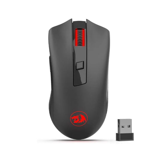 Mouse wireless ottico Redragon M652 2.4G con ricevitore USB, mouse portatile per gaming e ufficio, 5 livelli DPI regolabili