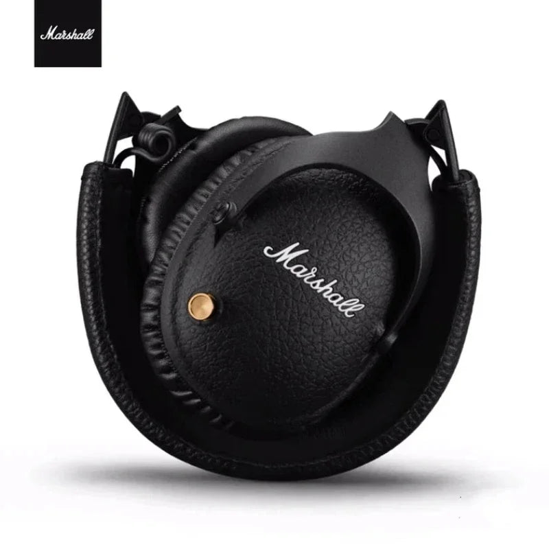 Auscultadores sem fios com cancelamento de ruído Marshall MONITOR II A.N.C. – Headset Bluetooth premium over-ear com graves profundos, microfone e áudio para gaming