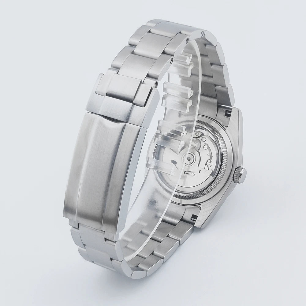 Custom Logo Luxury NH35 Watch for Women Men Watches 36MM/39MM Automatic Mechanical Wristwatches Sapphire Lume 10Bar Dive Reloj