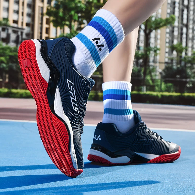 Men's and Women's Badminton Shoes Anti-Slip Table Tennis Sneakers Outdoor Professional Man Athletic Sports Trainers