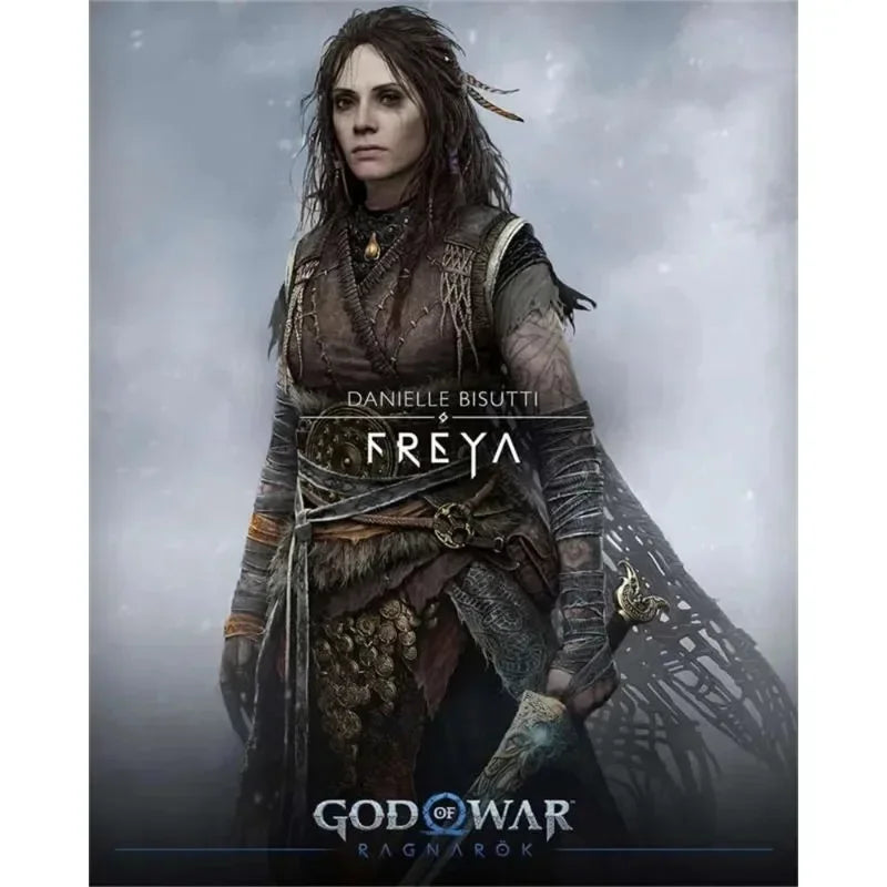 Canvas Painting Posters and Prints Wall Art Anime Pop Game God of War Ragnarok Poster Aesthetics Kratos Gaming