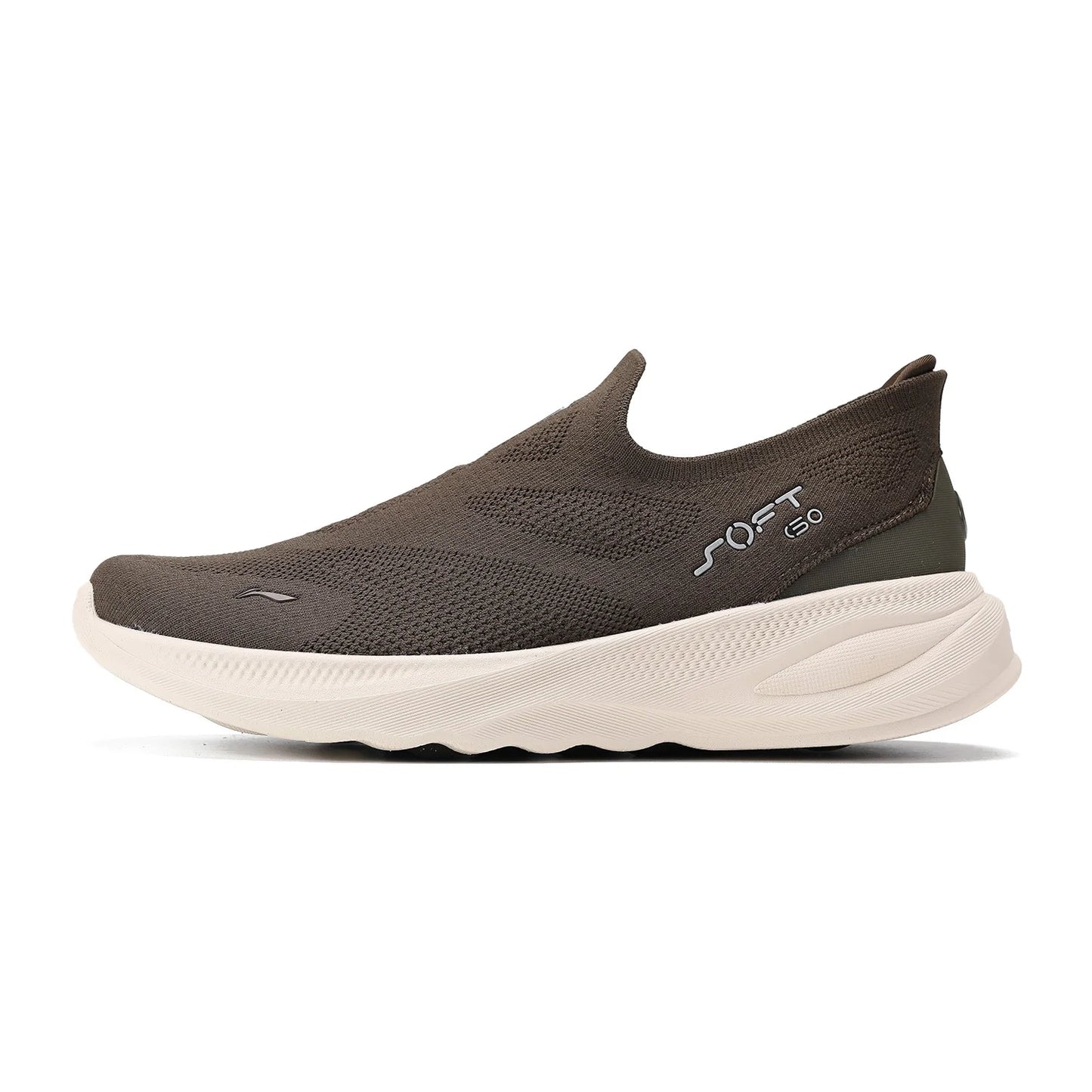 Li-Ning SOFT GO 2 KNIT slip-on fritids-gåsko til mænd – støddæmpende, komfortable og stabile LiNing mesh-jogging- og daglige sportssneakers AGLV017