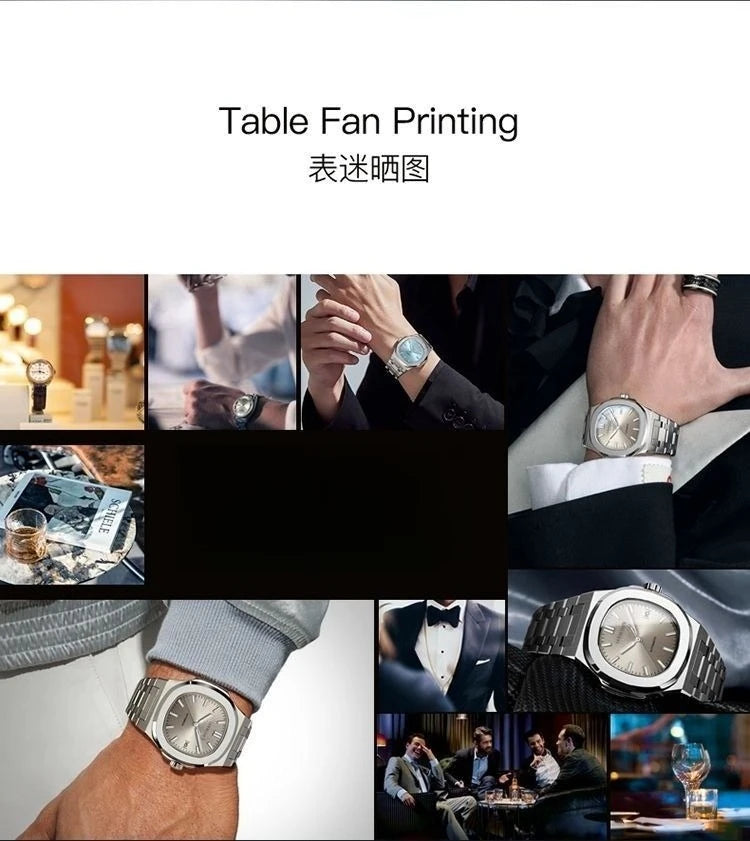 New 2025 Men's Automatic Watch Luminous Man Watches Steel Strap Waterproof Wristwatches Men's Luxury Brand Watch