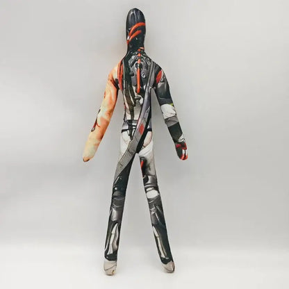26cm Anime- und Gaming-Plüschfigur mit flexiblem Drahtkörper in verschiedenen Posen – Overwatch D.Va / Doomfist / Genji / Widowmaker, Plüschpuppe