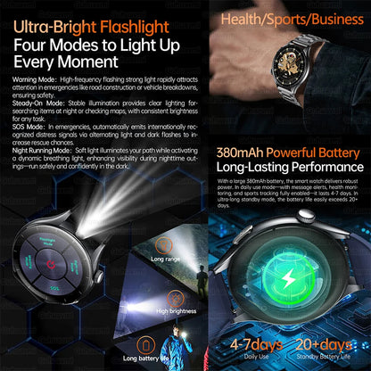 For XIAOMI 2025 New ECG+PPG Smartwatch Precise Uric Acid Blood Lipids Pressure Body Analysis Smart Watch Men BT Call NFC Watches