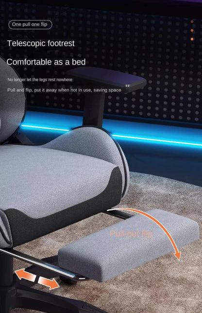 S6 Gaming Chair Comfortable Sedentary Ergonomic Adjustable Backrest Computer Chair Dormitory Lift Chaise gaming Live chair