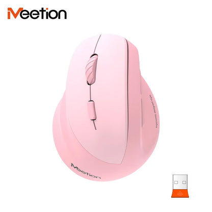 Left Hand Wireless Mouse Bluetooth Mouse Gamer Ergonomic 2400DPI Silent Mouse For MacBook Tablet Laptops Computer PC 2.4G Mice