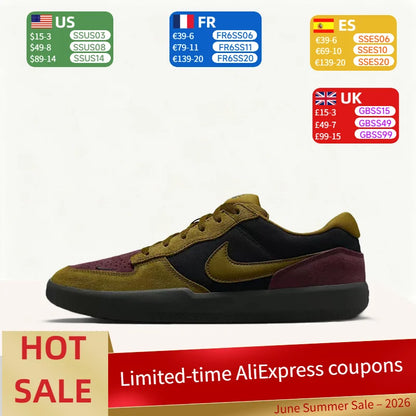 Nike SB Force 58 Stylové retro prémiové univerzální lehké prodyšné nízké odolné skateové boty unisex DV5477-008