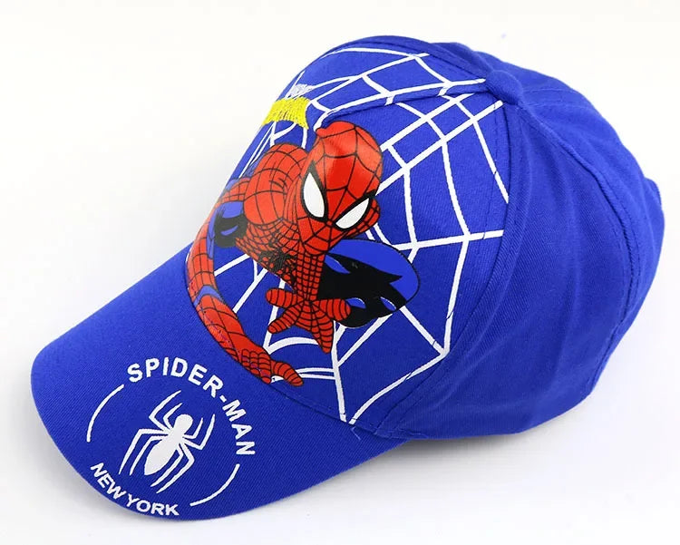 Czapka z daszkiem Spider-Man dla chłopców i dziewcząt, czapki z motywem superbohaterów, czapki przeciwsłoneczne, prezent urodzinowy dla dzieci, rekwizyty do cosplayu, modne czapki
