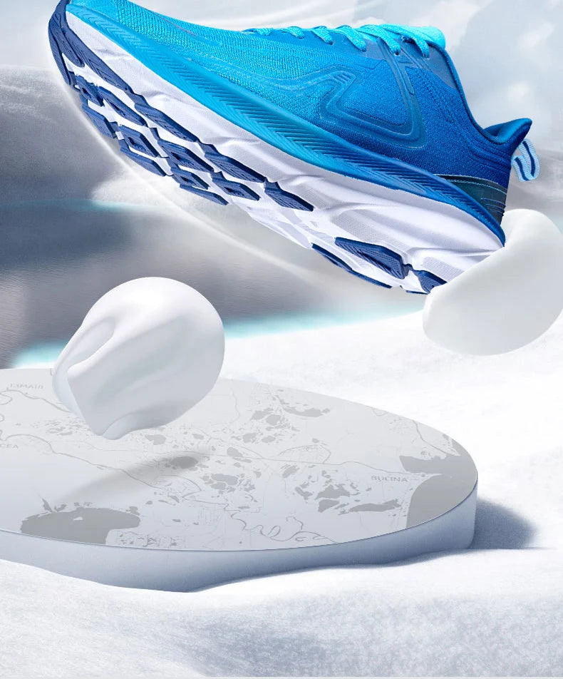 IRUNSVAN 2026 Original Air Cushion Running Shoes Fitness Jump Exercise Breathable Sports Shoes Men's Walking Shoes