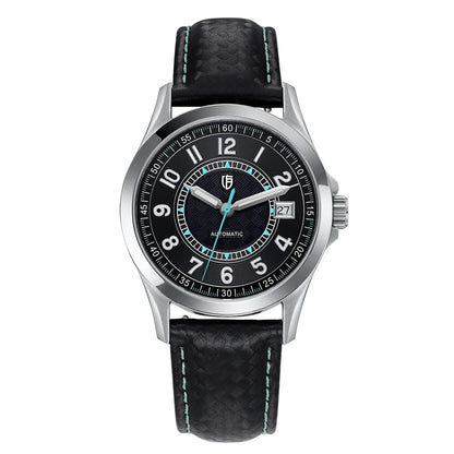 BERNY Automatic Mechanical Watches for Men 38mm Super Luminous PT5000 ST2130 High Precision Luxury Sapphire Wristwatch Easy Read
