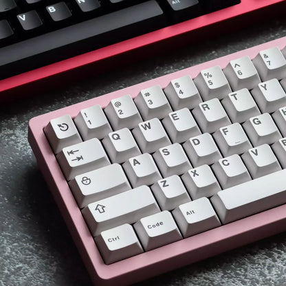 121 Keys Aifei WOB BOW Keycaps White Black ABS Double Shot Cherry Profile Custom Mechanical Keyboard Anne Pro 2 AULA F75 Ajazz
