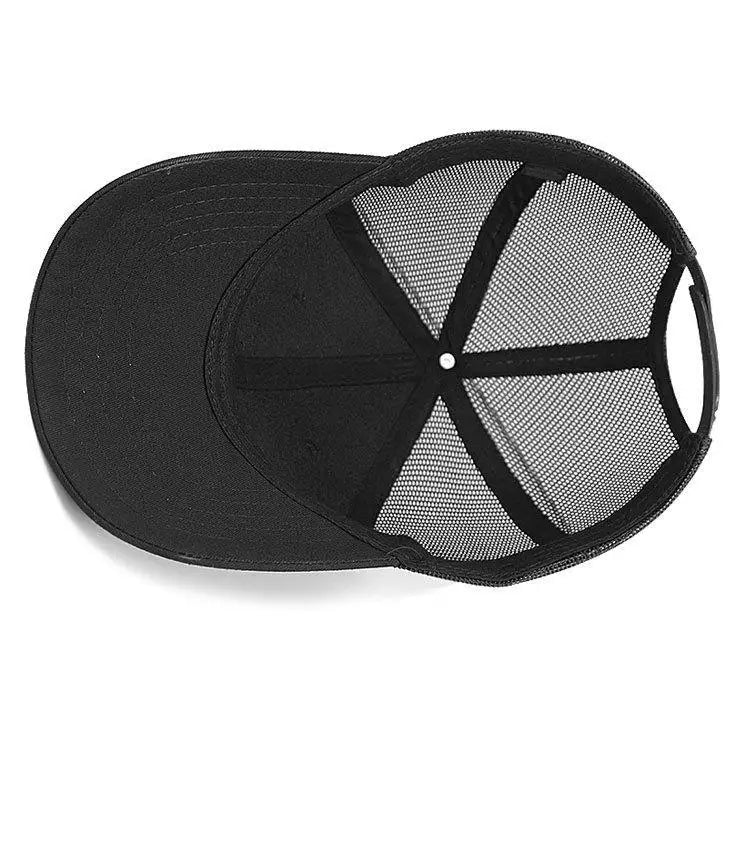 Big Head Man Plus Size Baseball Cap Summer Cotton Mesh Trucker Hat 3d Large Size Snapback 56-60cm 60-68cm OVERSIZE