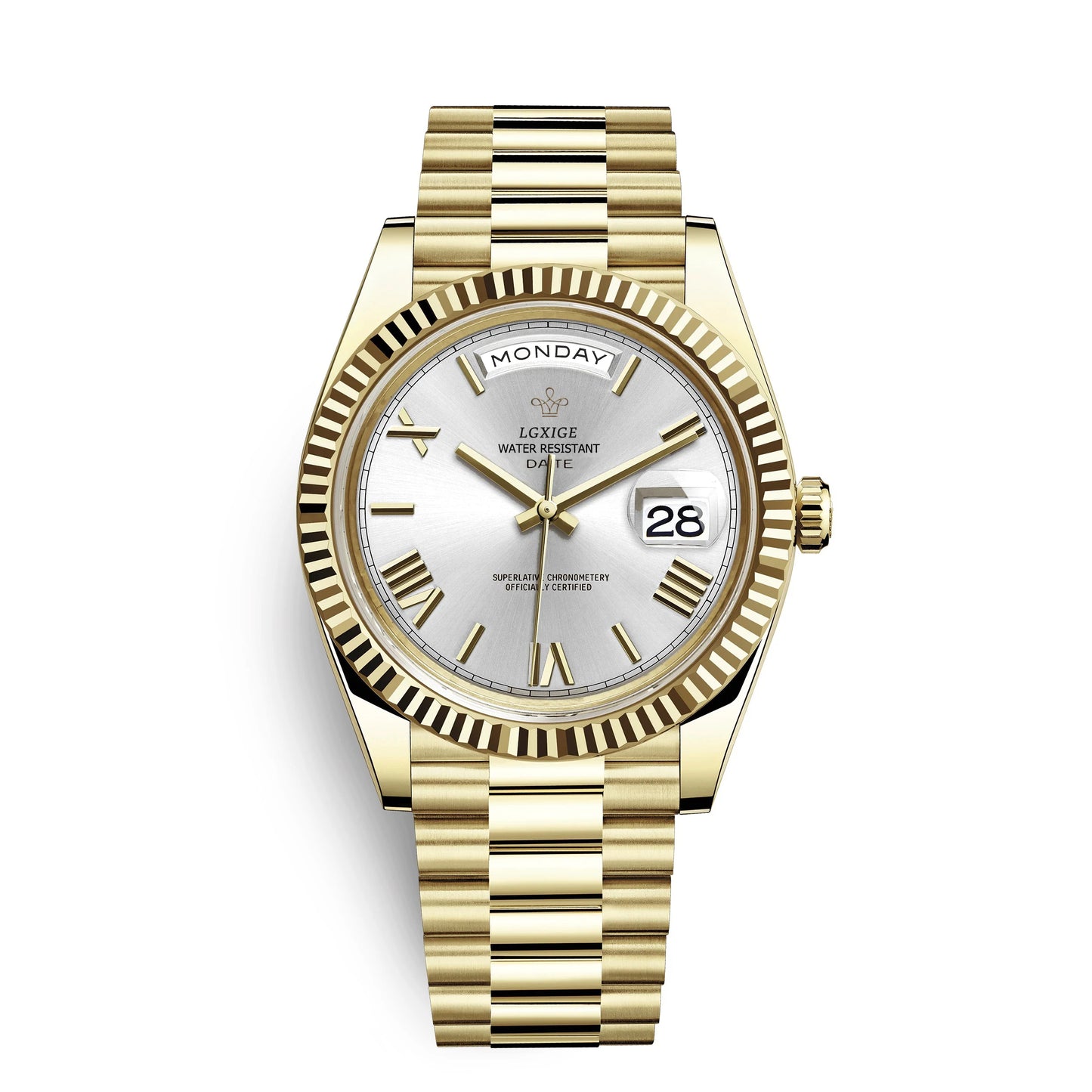 2025 New Gold Watch For Men Water Resistant Quartz Wristwatch Top Brand Luxury Casual AAA Male Wrist Watch Friend Gilft Relogio