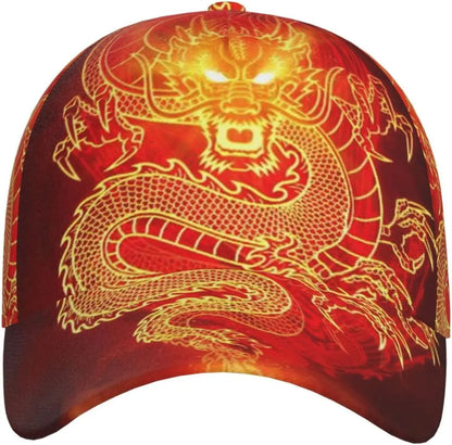 Dragon Snapback sapka – Férfi baseball sapkák – Férfi napszemüveg – Állítható, menő trucker sapka nőknek és férfiaknak