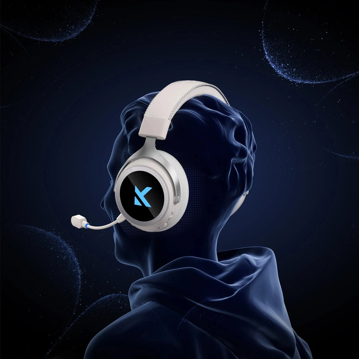 Casque de jeu sans fil MCHOSE X9 7.1, Bluetooth 2.4G, trois modes, réduction de bruit, e-sport, FPS, pour cadeaux