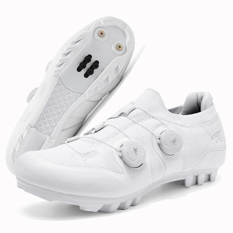 Professional Men Cycling MTB Shoes Route Cleats Speed Road Bike Sneaker Racing Women Flat Bicycle Mountain Spd Biking Footwear