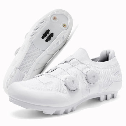 Professional Men Cycling MTB Shoes Route Cleats Speed Road Bike Sneaker Racing Women Flat Bicycle Mountain Spd Biking Footwear