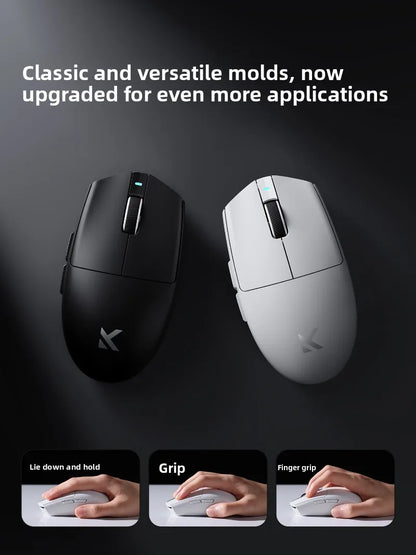 MCHOSE G3 V2 PRO Wireless Mouse Bluetooth Tri-Mode Ergonomic Gaming Mouse Lightweight Office Mouse for Laptop & PC