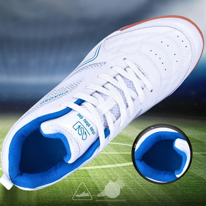 Professionelle fodboldstøvler til mænd, skridsikre futsal-træningssko, slidstærke, ultralette sneakers til udendørs og indendørs brug, unisex