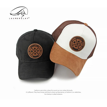 Korean Version Mesh Baseball Cap Men Women Summer Spring Sunscreen Shade Sun Hat Casual Versatile Hard Top Women Suncap Male