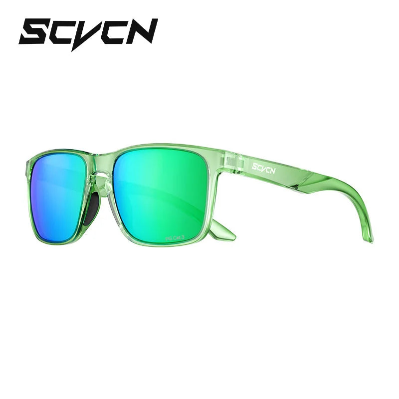 SCVCN Women's Sunglasses 2026 Polarized Men Camping Hiking Driving Glasses Sports UV400 Lenses Y2K Glasses Luxury Eyewear