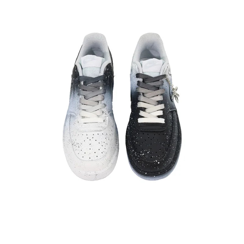 Custom Sneakers Nike Court Vision "Nightfall"  Gradient  Non-Slip Unisex Low-Top Sneakers