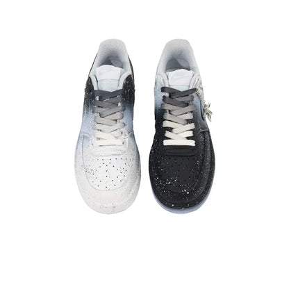 Custom Sneakers Nike Court Vision "Nightfall"  Gradient  Non-Slip Unisex Low-Top Sneakers