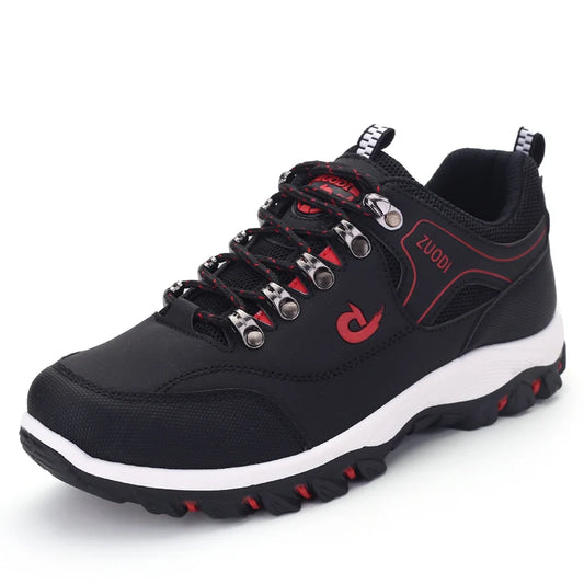 Men's leather casual shoes, sneakers for men, spring, autumn, winter shoes, lightweight tennis walking shoes for men