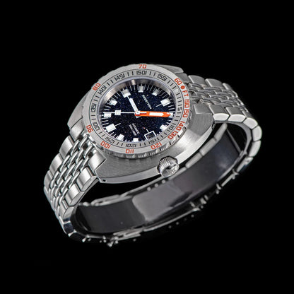 SEESTERN Men Diving Watch Automatic Luminous Date Waterproof Turn Bracelet Wristwatches Retro SUB300T Mechanical Sapphire Glass