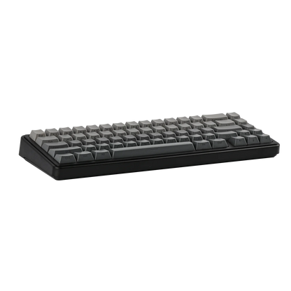 Teclado mecânico EPOMAKER x AULA F65 com layout 65%, hot-swap, montagem gasket e ligação com fios/Bluetooth/2.4G sem fios para Mac/Win