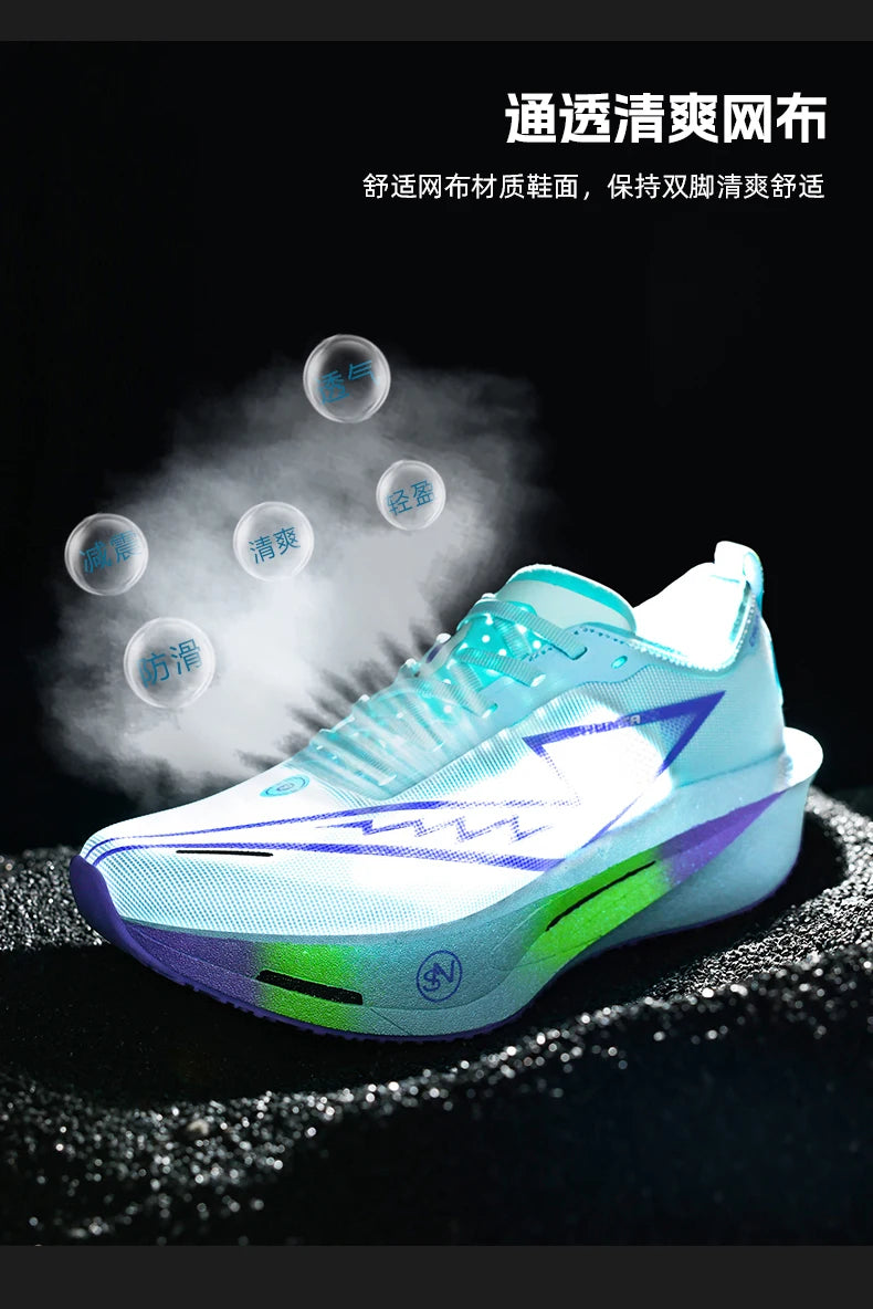 Men Sports Running Shoes Casual Marathon Breathable Lightweight Women's Comfortable Athletic Nonskid Walking Sneakers