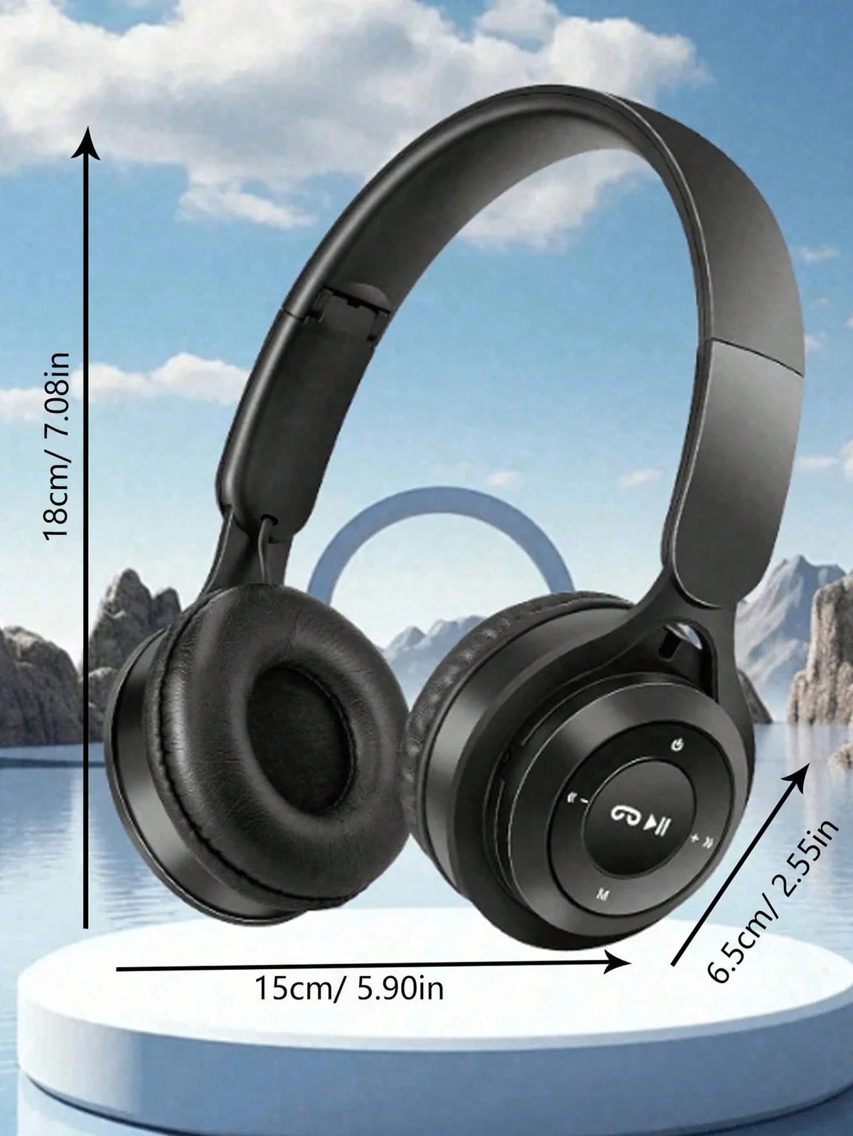 Casque sans fil pliable Y08, casque supra-auriculaire avec basses puissantes, nouveau casque Bluetooth stéréo universel