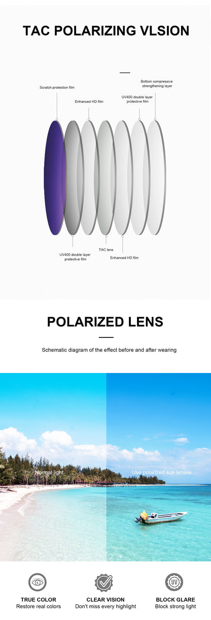 2026 NEW High quality luxury KIDIN brand Polarized sunglasses square Outdoor Sports Party Beach Women men sun glasses UV400