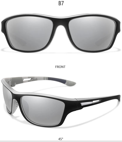 Men Women Polarized Cycling Sunglasses Outdoor Driving Hiking Eyewear Fishing Anti-glare UV400 Protection Sun Glasses