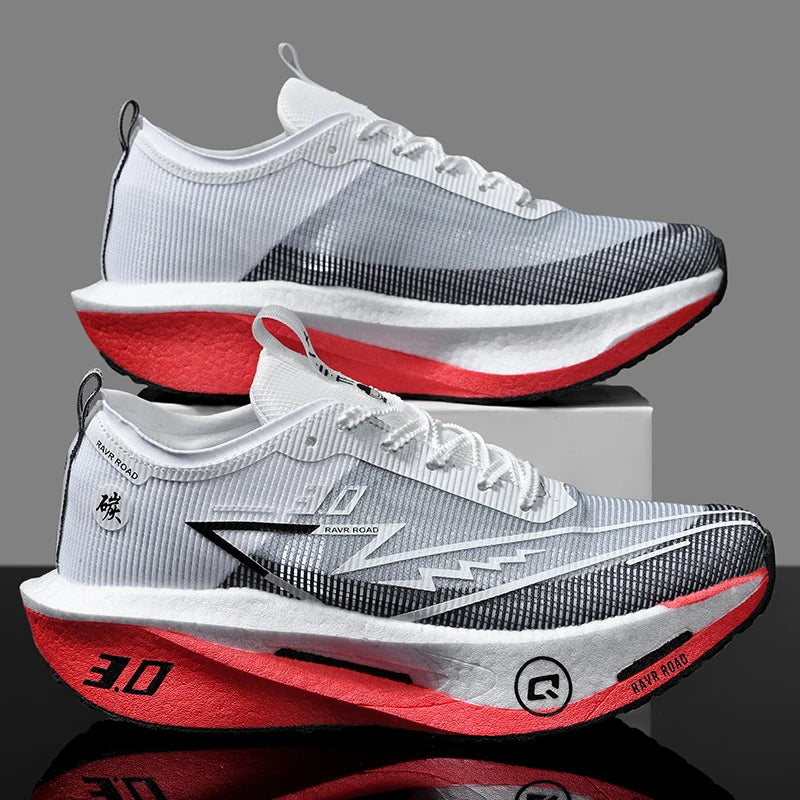 Mens Running Shoes 2025 New High-quality Jogging Shoes Cushioning Rebound Soft Sole Breathable Mesh Training Teenis Shoes Men