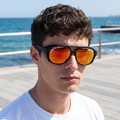 Men PUNK Sunglasses MTB Bicycle Eyewear Women UV400 PITS Road Bike Goggles Windproof Sport Women Glasses