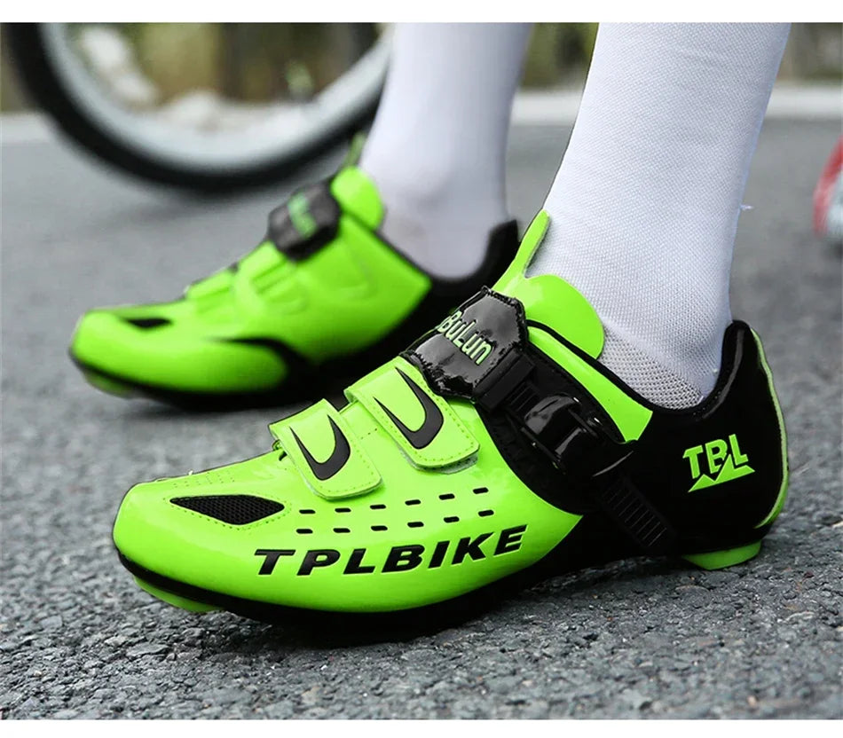 Unisex Cycling Sneakers Road Women Cycling Shoes Nonslip Men Mountain Bike Shoes Racing SPD Outdoor Zapatillas Ciclismo Mtb