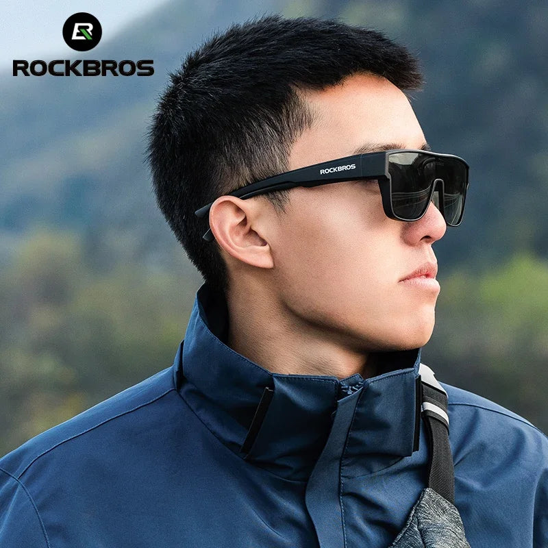 ROCKBROS Polarized Glasses UV400 Protection Wear Sunglasses for Driving Fishing Hiking Eyewear Bicycle Cycling Goggles