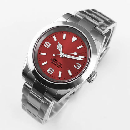 Custom Logo Luxury NH35 Watch for Women Men Watches 36MM/39MM Automatic Mechanical Wristwatches Sapphire Lume 10Bar Dive Reloj