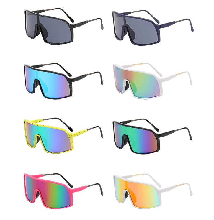 New 2025 Outdoor Sport Cycling Eyewear Mountain Bike Bicycle Glasses UV400 Men Women Sports Sunglasses Hiking Running Windproof