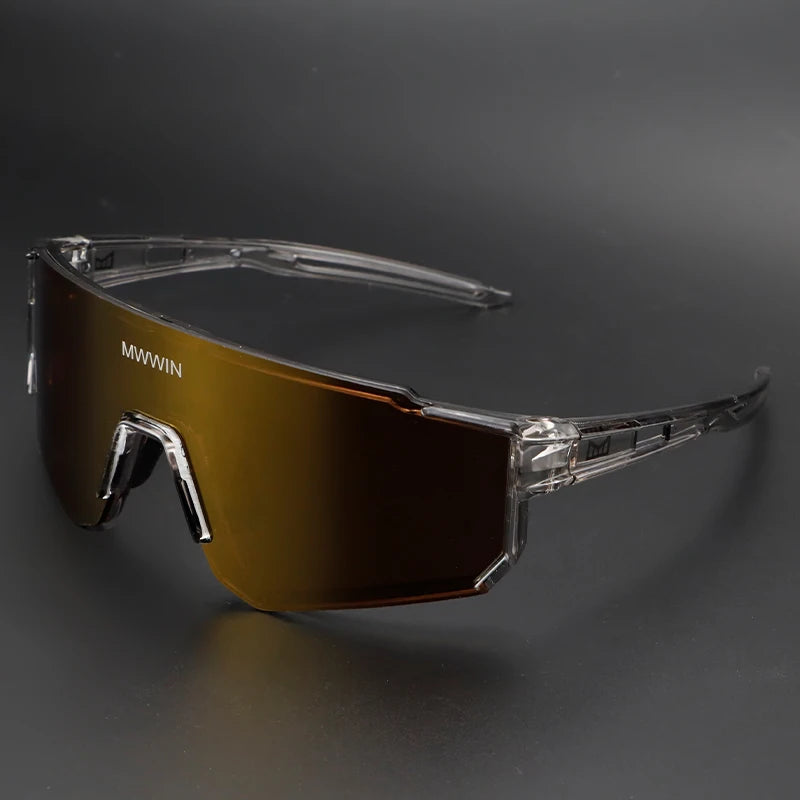 MWWIN Cycling Sunglasses MTB Glasses Bike Cycling UV400 Eyewear Men Women Bicycle Mountain Outdoor Sports Hiking Eyewear