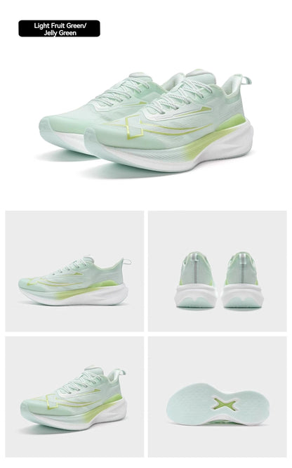 Xtep 2000KM 2.0 Running Shoes Men  Summer Professional TPU Shock Absorption Sneakers (suggest half size down) 876219110043
