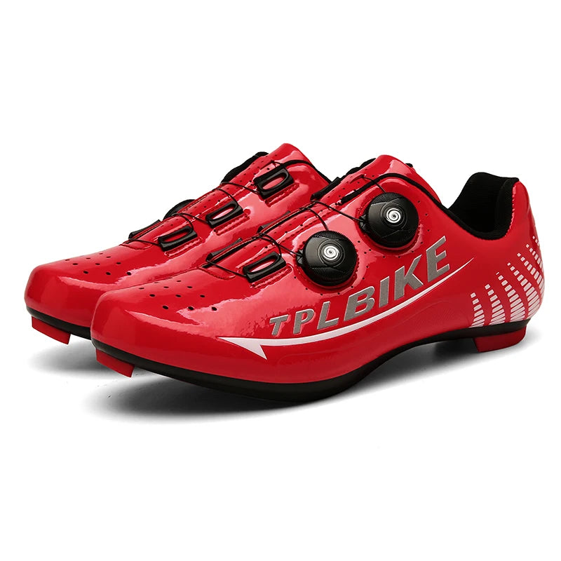 New Men's and Women's Bicycle Shoes,Outdoor Cycling Shoes,Three Functional Soles,Professional Training Shoes